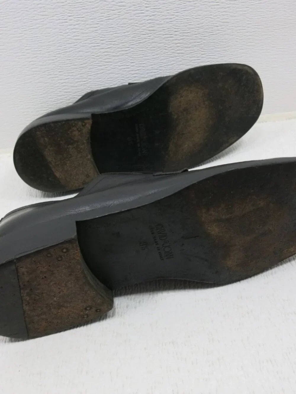 David and Joan Leather Dress Oxfords Men's Formal Footwear Shoes Italy Sz 8.5 M